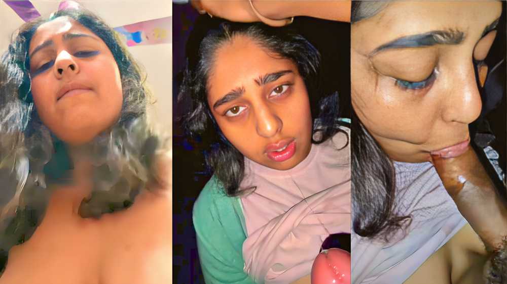 Cuckold Indian Chubby Giving Sloppy Blowjob and Riding Hard