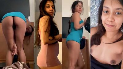 Desi Beauty Teases Husband with Erotic Poses Till He Cum
