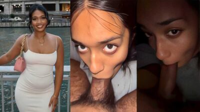 Hottest Indian Girl Sloppy Deepthroat Blowjob