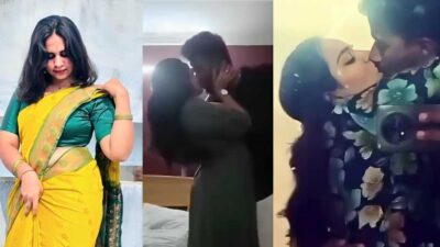 Horny Tamil College Girl Erotic Kissing with Senior